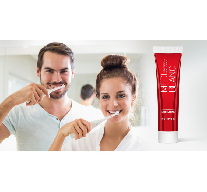 Зубная паста MEDIBLANC Whitening Toothpaste с отбеливающим эффектом 50 мл